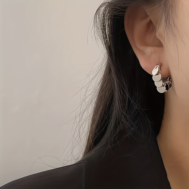 Women's Unique Heart-shaped Irregular Metal Hoop Ear Cuffs